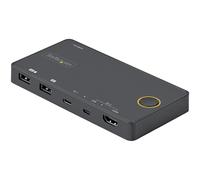 Conmutador KVM - STARTECH.COM - SV221HUC4K - 2 Puertos HDMI - 4K Ultra HD - Alimentado por USB