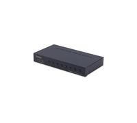 Conmutador KVM - STARTECH - KVM HDMI de 8 puertos - 4K 60Hz - Kit de montaje en rack - 8 puertos