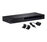 Conmutador KVM Trendnet TK-803R 8 Puertos Montaje en Rack USB PS/2 VGA