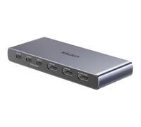 Conmutador KVM Unitek 4 en 1 USB-C HDMI 4K para 4 PC