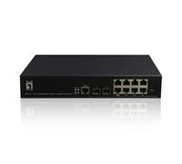 Conmutador LevelOne GEP-1061 Gestionado L2 8 Puertos Gigabit PoE Montaje Rack