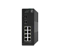 Conmutador LevelOne IGS-2110P Gestionado L2 8 Puertos Gigabit PoE+