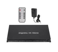 Conmutador matricial HDMI compatible con rotación de pantalla, admite imágenes compartidas, 4K HDR, formato oscuro de 8, 10 y 12 bits, Plug and
