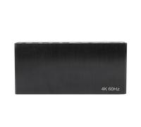 Conmutador multiviewer 4x1 4K, 4 entradas, 1 salida, aluminio, 60 Hz