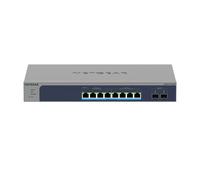 Conmutador Netgear 8-Port Multi-Gigabit/10G Ethernet Ultra60 PoE++ Smart Switch with 2 SFP+ Ports (MS510TXUP) 4x 2.5Gb | 4x 10Gb Manejable | MS510TXUP-100EUS