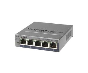 Conmutador NETGEAR GS105Ev2 Plus [5x Gigabit Ethernet]