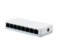 Conmutador no gestionado D-Link DES-1008C 8x Fast Ethernet, sobremesa, plug-and-play