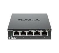 Conmutador no gestionado D-Link DGS-105 [5 puertos Gigabit Ethernet]