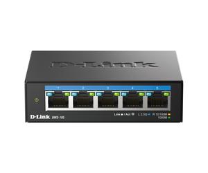 Conmutador no gestionado D-Link DMS-105 5x Ethernet de 2,5 Gbit/s