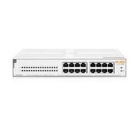 Conmutador no gestionado HPE Networking Instant On 1430 (R8R48A) [16 puertos Gigabit Ethernet con PoE, 124 W]