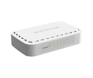 Conmutador no gestionado NETGEAR GS605v4 [5x Gigabit Ethernet]