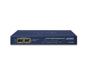 Conmutador Planet GSD-1002M 8x 1Gb 2x SFP manejable | GSD-1002M