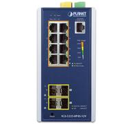 Conmutador Planet IGS-5225-8P4S-12V 8x 1Gb 4x SFP manejable | IGS-5225-8P4S-12V