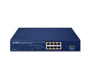 Conmutador Planet MGS-910XP 8x 2.5Gb 1x SFP+ Sin gestión | MGS-910XP