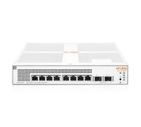 Conmutador PoE de 10 puertos HPE Networking Instant On 1930 [8x Gigabit LAN, 2x SFP, PoE+ 124W]