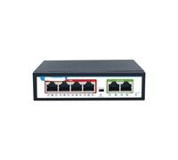 Conmutador PoE de 4 Puertos Ethernet, protección contra Rayos, VLAN, 260m, estándar, Seguridad, 60W, PoE