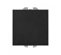 Conmutador pulsante 10 AX negro mate Simon 270 - 20000201-098