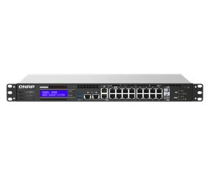 Conmutador QNAP QGD-1602P 8x 1Gb | 8x 2.5Gb 2x SFP+ manejable | QGD-1602P-C3558-8G