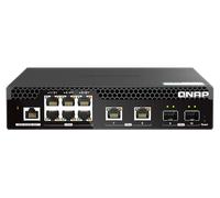 Conmutador QNAP QSW-M2106R-2S2T 6x 2.5Gb | 2x 10Gb 2x SFP+ manejable | QSW-M2106R-2S2T
