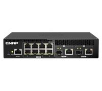 Conmutador QNAP QSW-M2108R-2C 8x 2.5Gb 2x RJ-45/SFP+ manejable | QSW-M2108R-2C