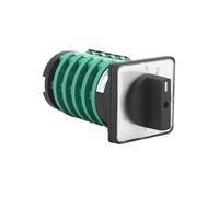 Conmutador rotativo KDHC-32/3X7-5 690V 32A 7 posiciones 1-7 20 tornillos Verde 7 secciones Conexión for máquina de soldar