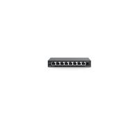 Conmutador Ruijie no gestionado 8xGb RJ45, carcasa de acero