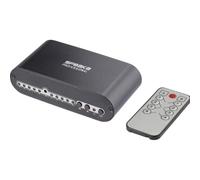 Conmutador Toslink SpeaKa Professional 4 entradas 2 salidas