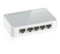 Conmutador TP-Link de 5 Puertos 10/100Mbps - Eficiencia Energética y Diseño Silencioso