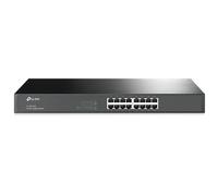TP-Link TL-SG1016 No administrado Gigabit Ethernet (10/100/1000) 1U Negro