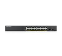 Conmutador Zyxel GS190024HPV2 24x 1Gb 2x SFP manejable | GS190024HPV2-EU0101F