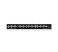 Zyxel Conmutador PoE de 52 puertos | 16 x 2,5 GbE, 32 x 1 GbE PoE++, 4 x 10G SFP+ | Conmutador de acceso Multi-Gig L3 administrado en la nube | Doble alimentación AC 960 W/DC 2400 W [XMG2230-52HP]