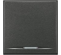 Conmutadorancho BasculanteBticino Axolute HS4053M2A Antracita 2 modulos
