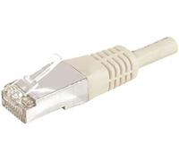 CONNECT 0,15 m Cable de Cobre RJ45 F/UTP, Cat. 6 a, Color Gris