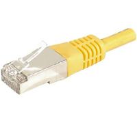CONNECT 0,30 m Cobre RJ45 Cat. 6 A F/UTP, 10 m, Color Amarillo