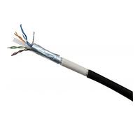 CONNECT 1 m Cobre RJ45 F/UTP Cat. 6 al Aire Libre, 2 m, Color Negro