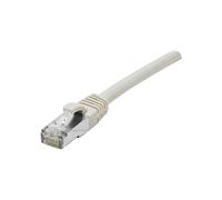 CONNECT 15 m Full Cobre RJ45 F/UTP LSZH Cat. 6 A Snagless Patch Cable - Gris