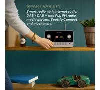 Connect 150 MKII 2.1 Radio por Internet DAB/DAB+/FM Spotify BT pantalla TFT de 2,8 pulgadas Auna