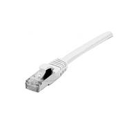 CONNECT 3 m Cobre RJ45 Cat. 6 F/UTP LSZH Snagless Patch Cable - Blanco