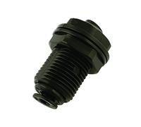 Connect 31098 - Conector pasamuros de encaje a presión (6 mm, 5 unidades)
