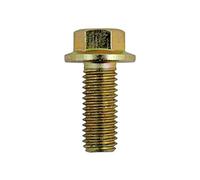 Connect 31377 perno con brida, cinc amarillo, Set de 50