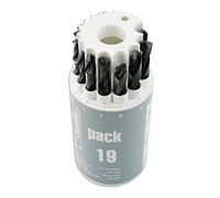 Connect 32996 HSS Dial-a-Drill Set 1mm - 10mm 19pc