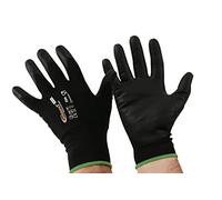 Connect 35375 Mechanics Cut Resistant Gloves - Large 3 Pairs