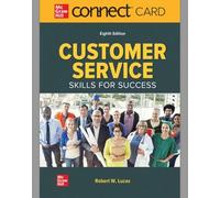 Connect Access Card for Customer Service: Skills for Success 8th Edition