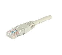 CONNECT Cable de conexión 0,50 m, Cobre/Aluminio, RJ45 Cat. 5e U/UTP, Color Blanco