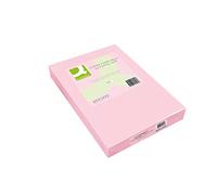 Papel Color Q-Connect Din A4 80 Gr Rosa Paquete De 500 Hojas