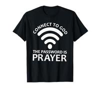 Connect To God The Password Is Prayer Ramadan Eid Camiseta
