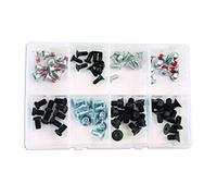 Connect Workshop Consumables 34160 Assorted Brake Disc & Drum Fixing Screws M6 - M8, 80pc