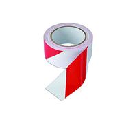 Connect Workshop Consumables 35367 Red & White Barrier Tape 50mm x 33m Adhesive 1pc