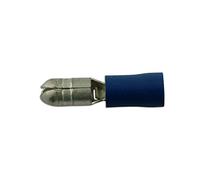 Connect Workshop Consumables 36875 Blue Male Bullet Terminal 5mm 10pc