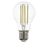 connect.z Bombilla LED inteligente (E27, Intensidad regulable, Blanco cálido, 806 lm, 6 W)